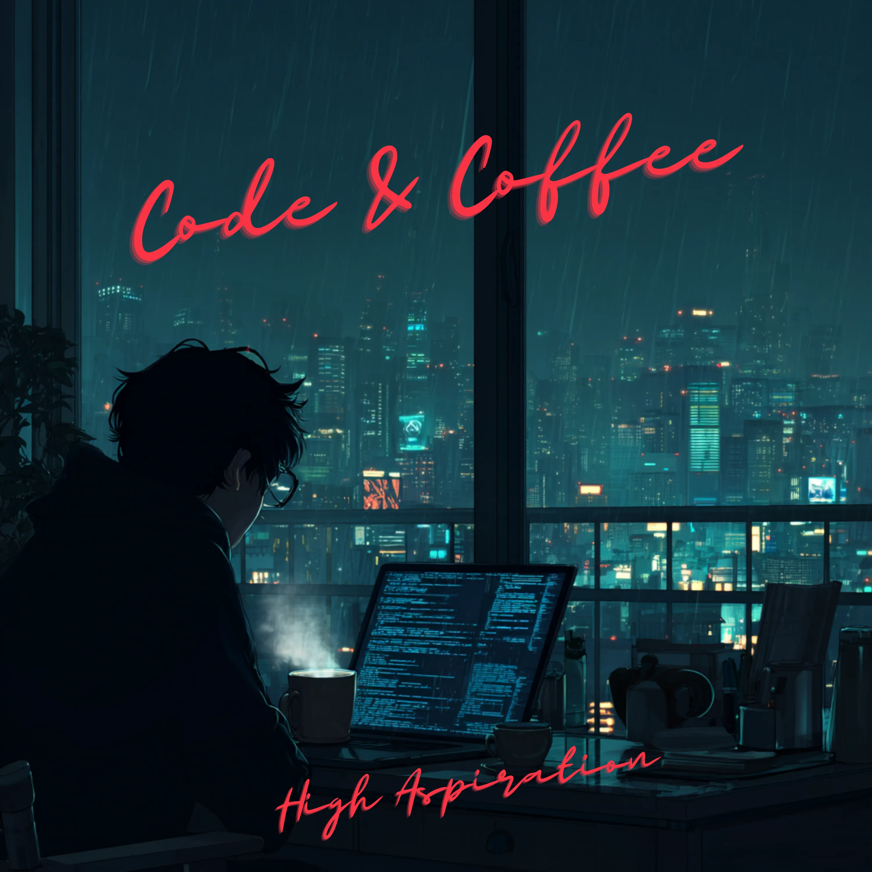 High Aspiration — Code & Coffee jacket art