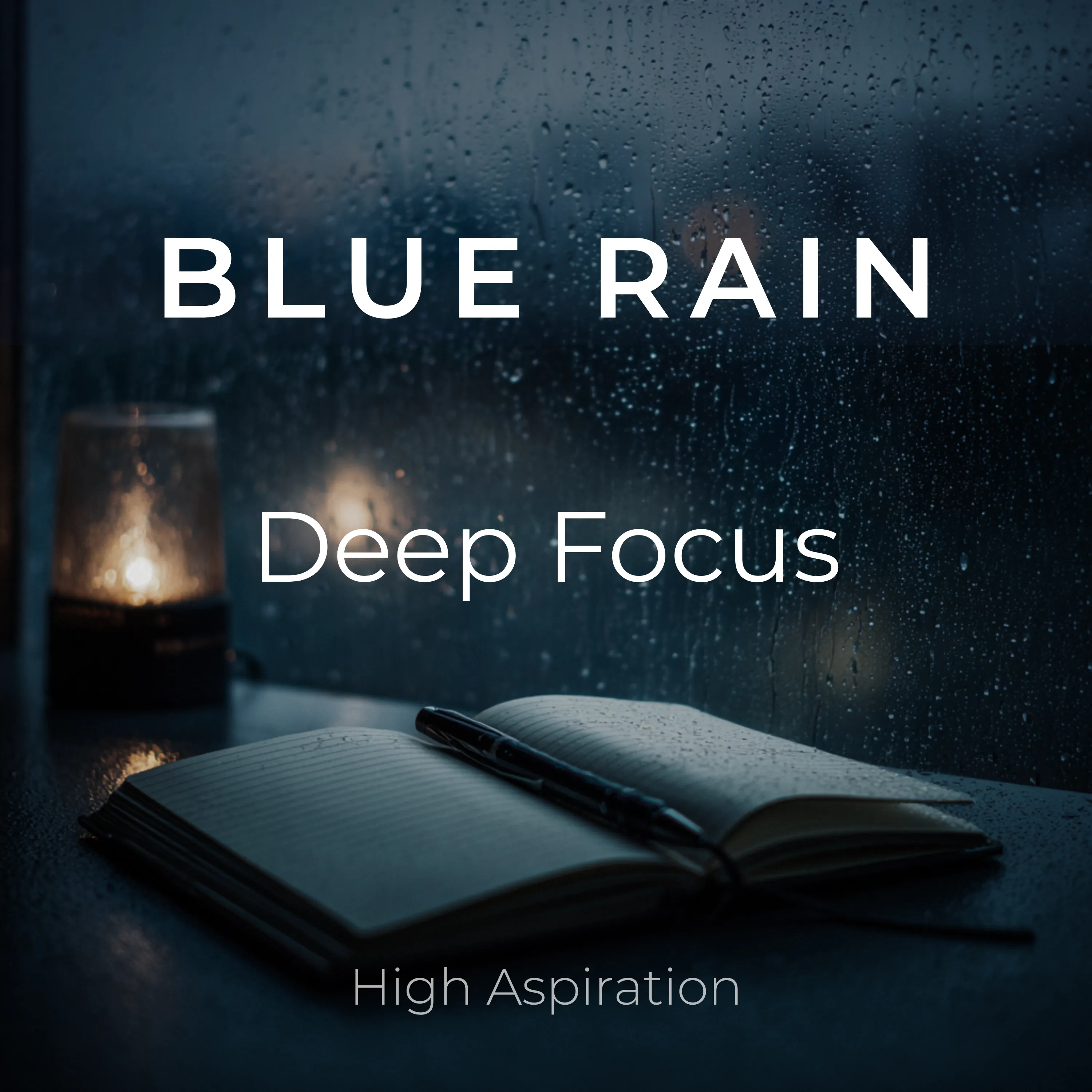 High Aspiration — Blue Rain - Deep Focus jacket art