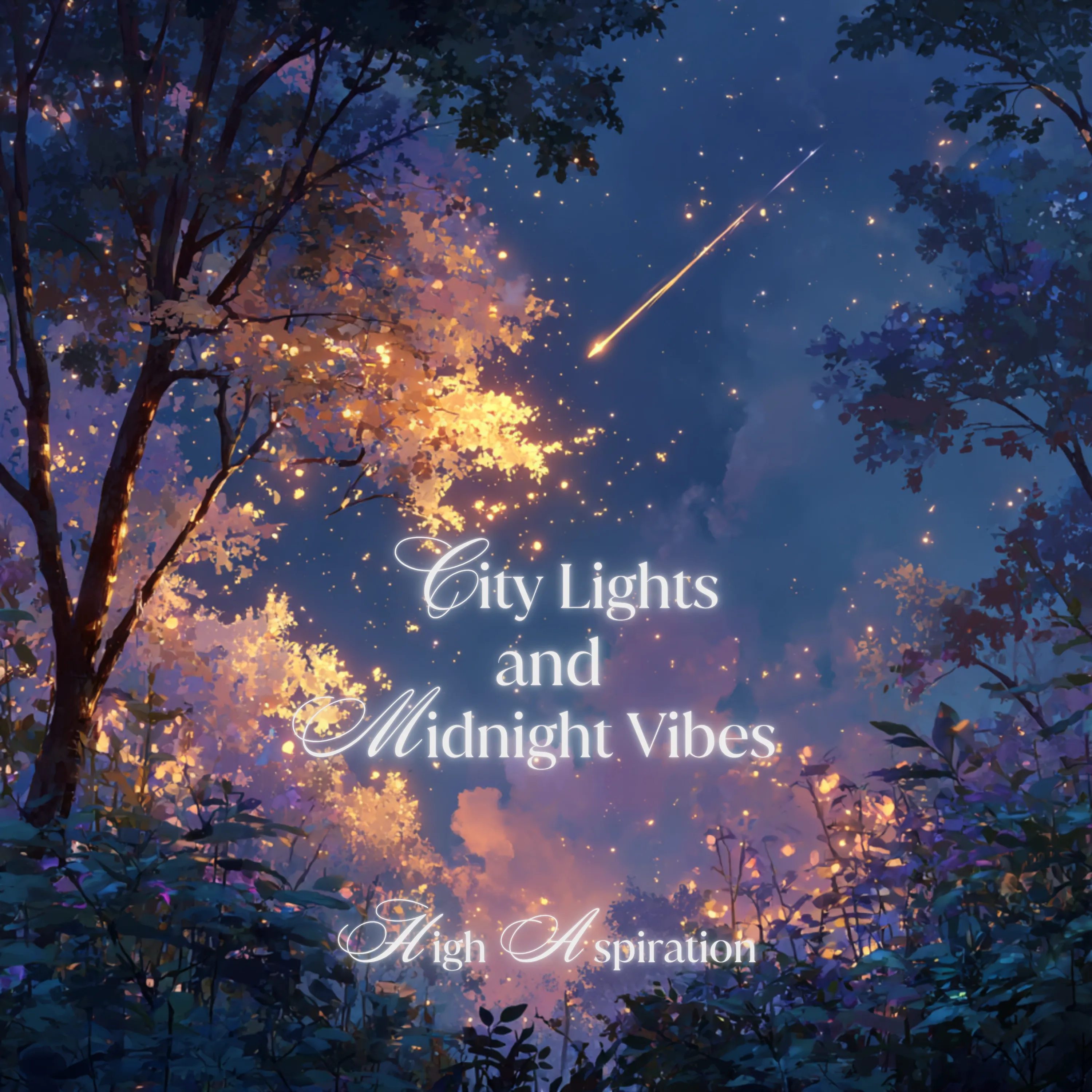 High Aspiration — City Lights and Midnight Vibes jacket art