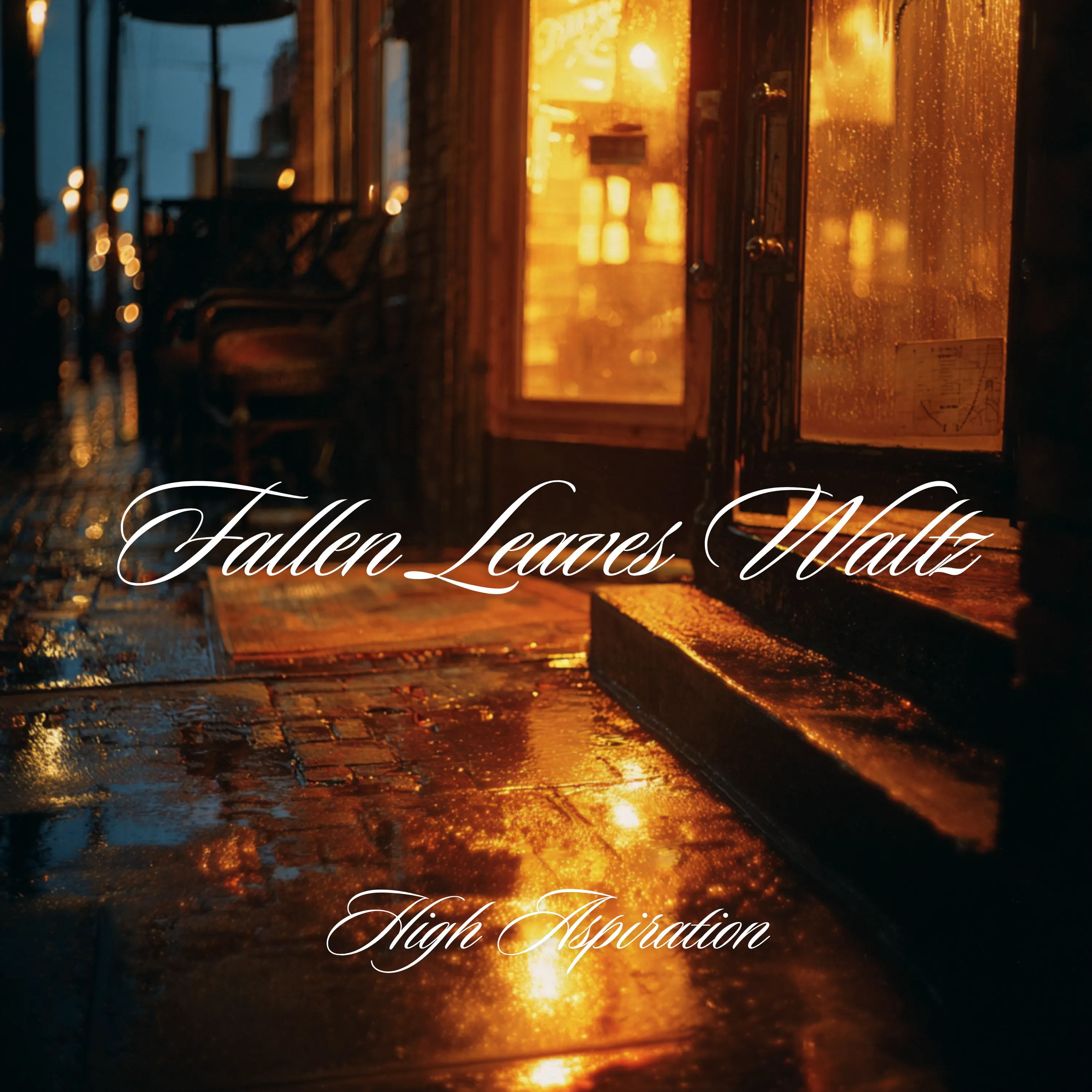 High Aspiration — Fallen Leaves Waltz jacket art