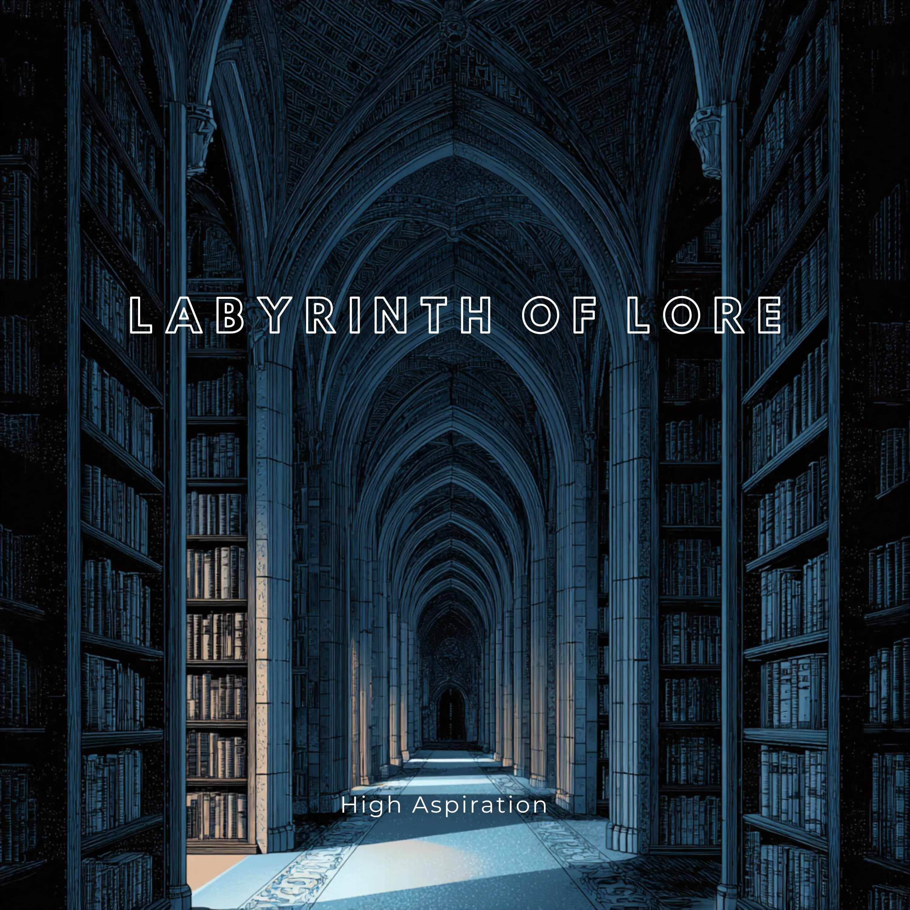 High Aspiration — Labyrinth of Lore jacket art