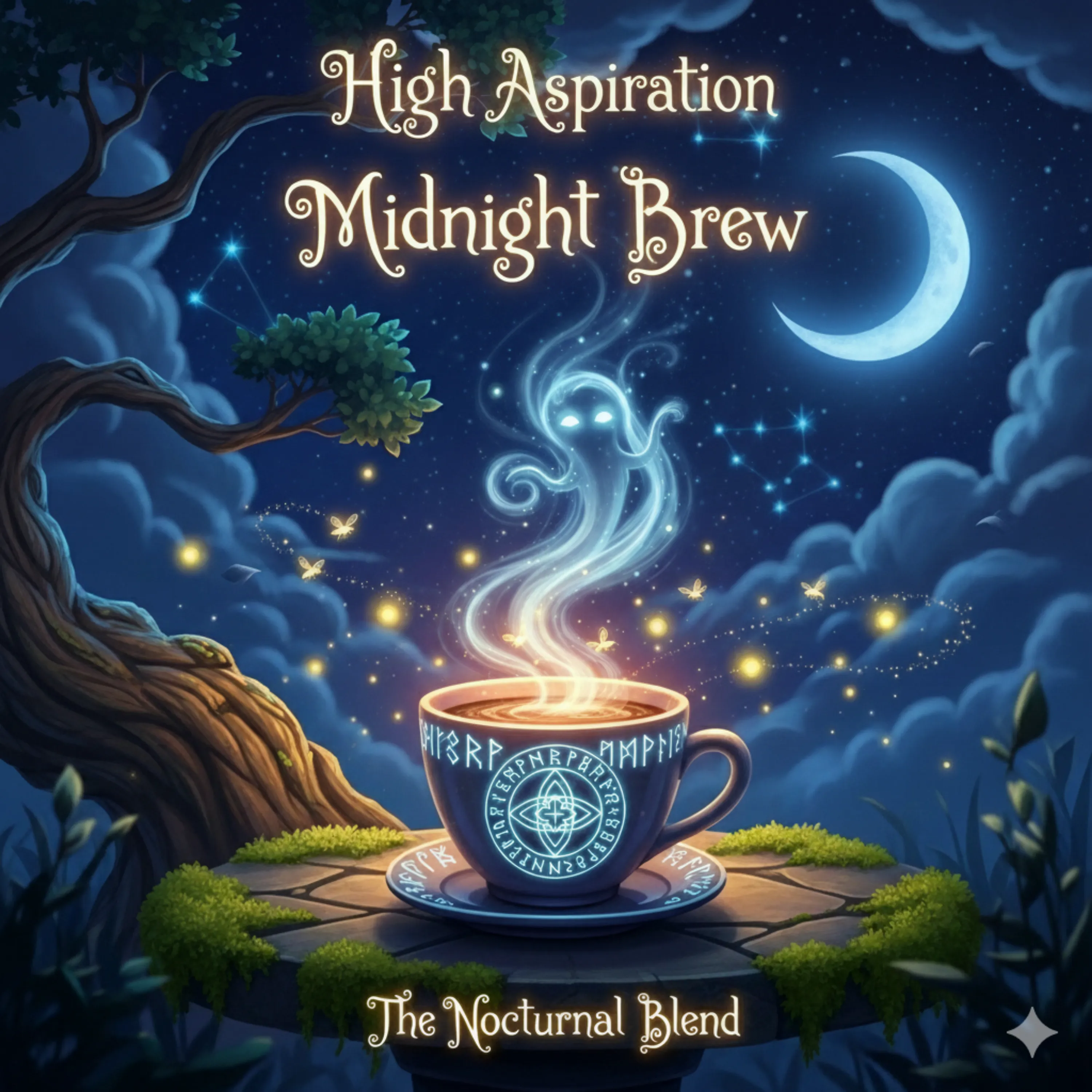 High Aspiration — Midnight Brew jacket art