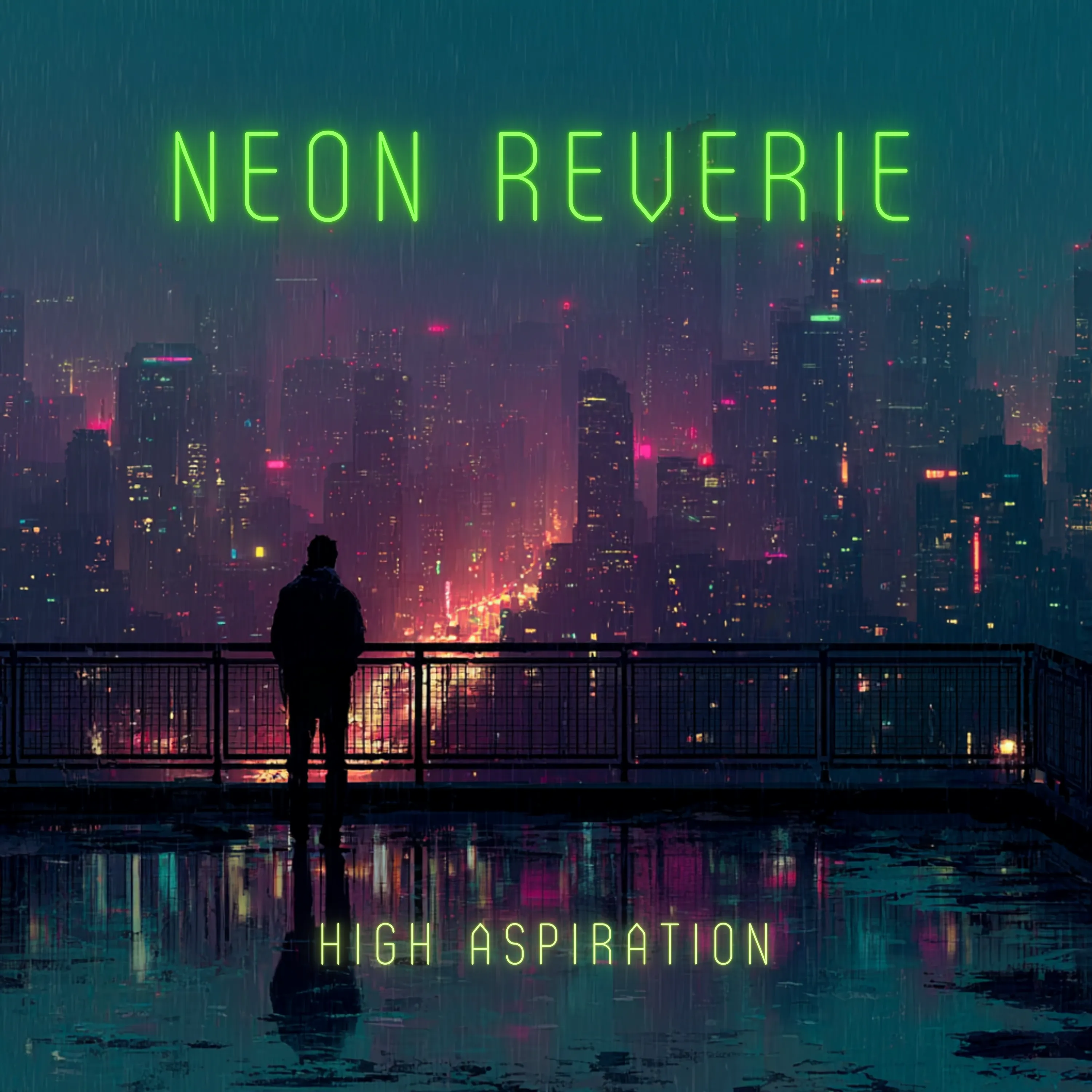 High Aspiration — Neon Reverie jacket art
