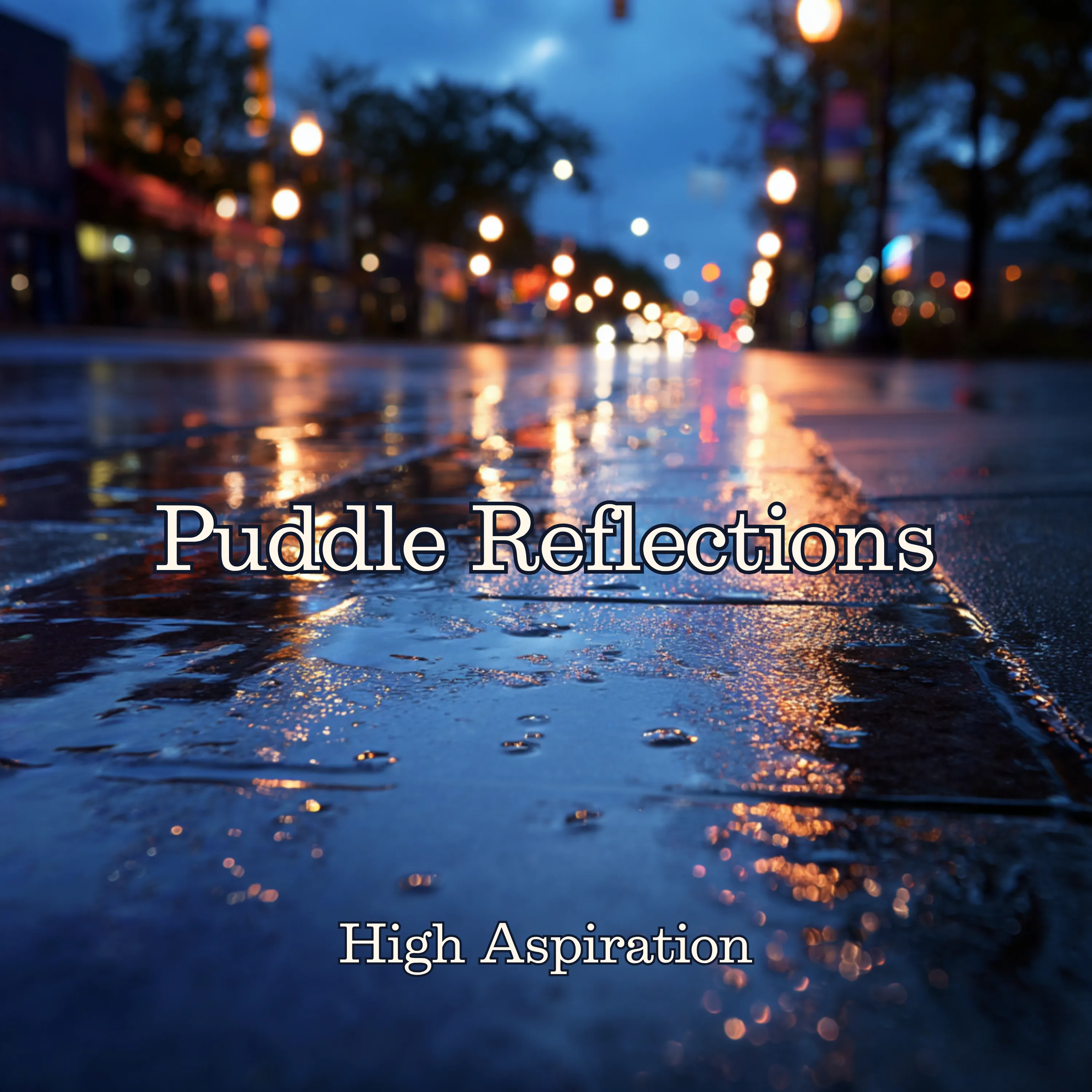 High Aspiration — Puddle Reflections jacket art