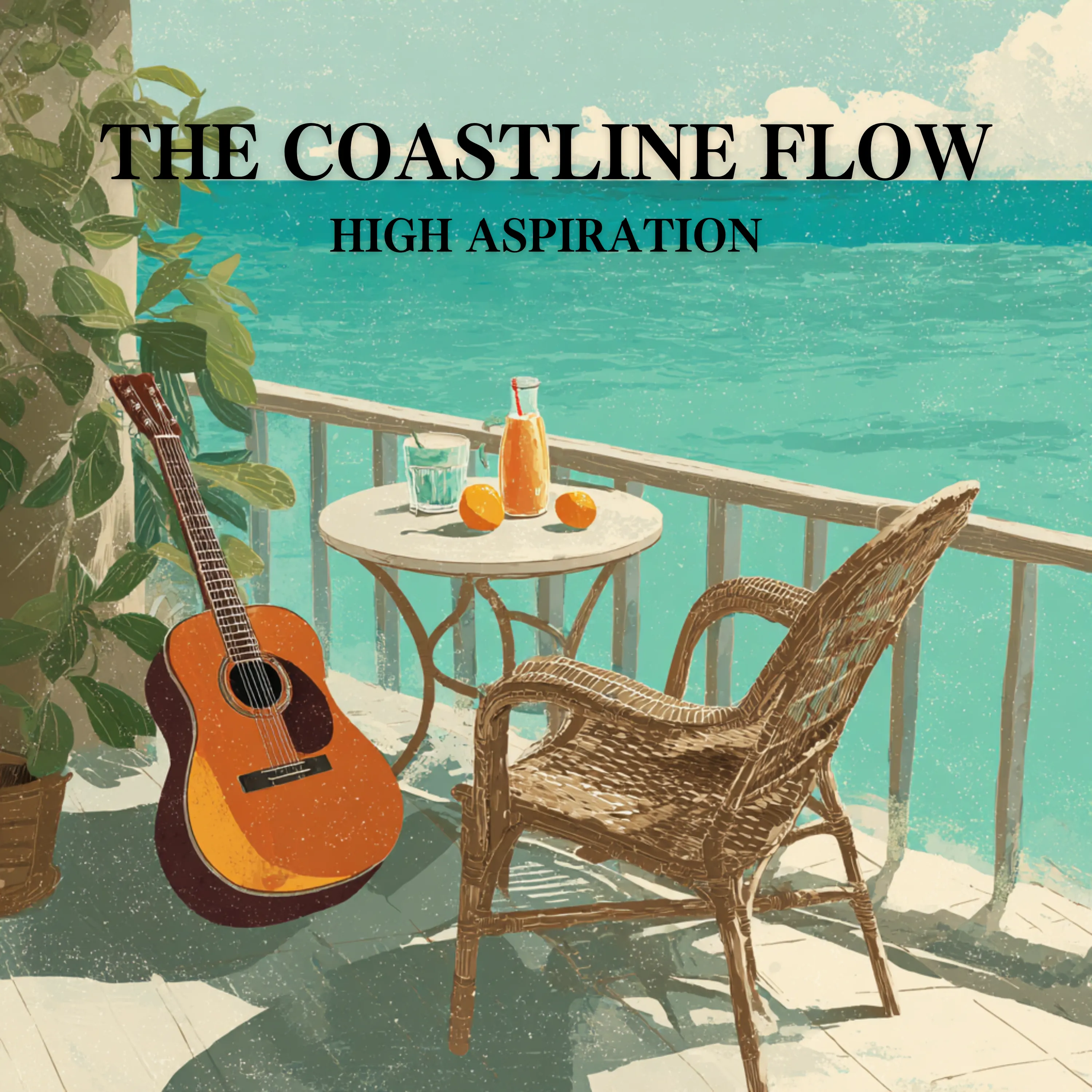 High Aspiration — The Coastline Flow jacket art