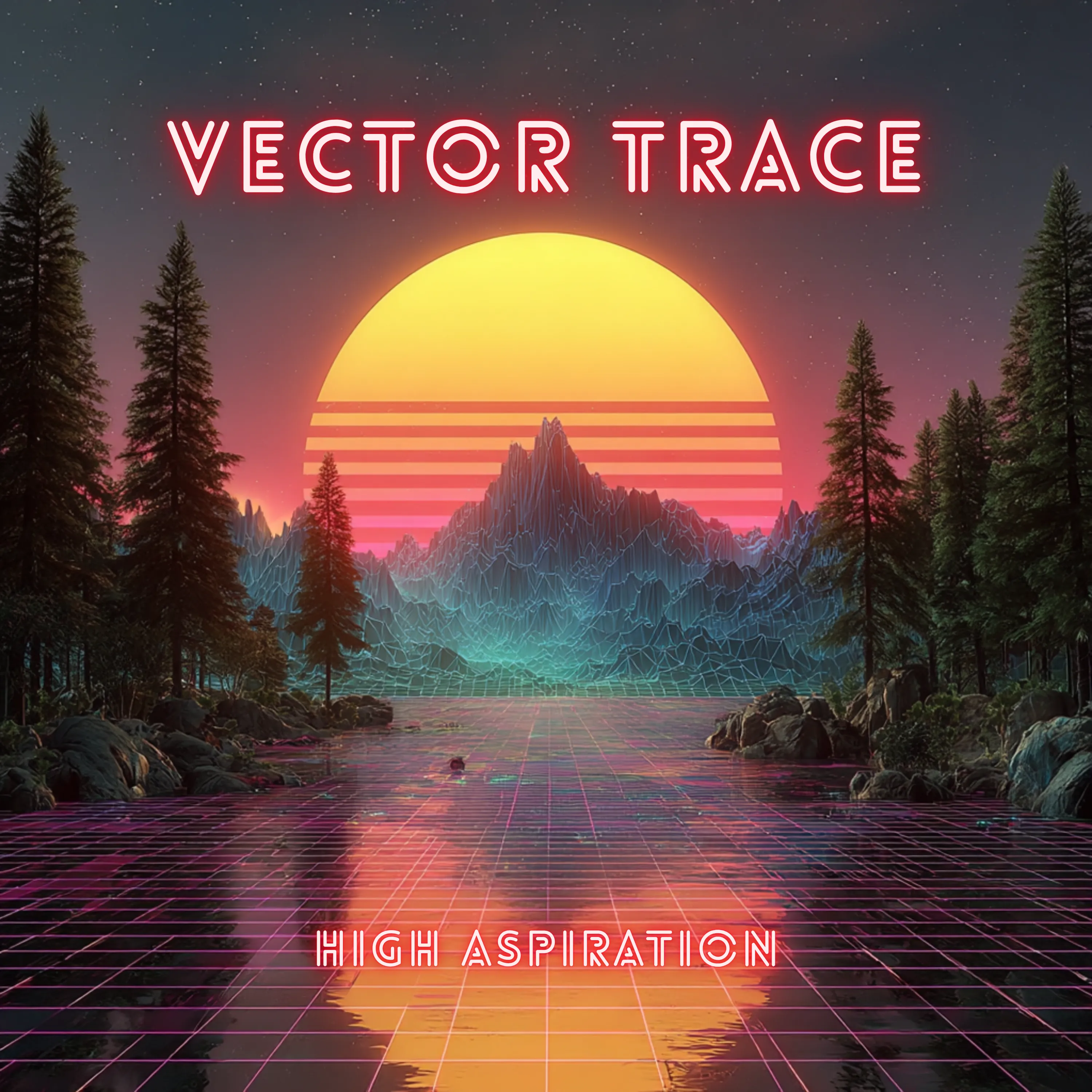 High Aspiration — Vector Trace jacket art